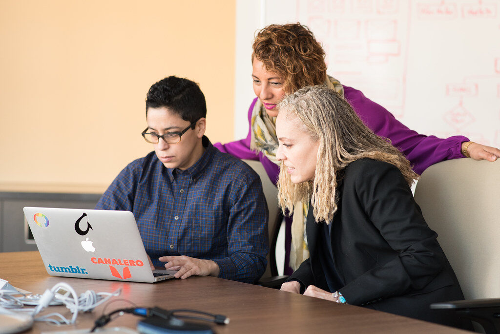 Web & Digital Creation learners at TechStep Academy